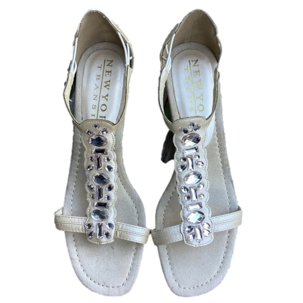 White Gladiator Sandals